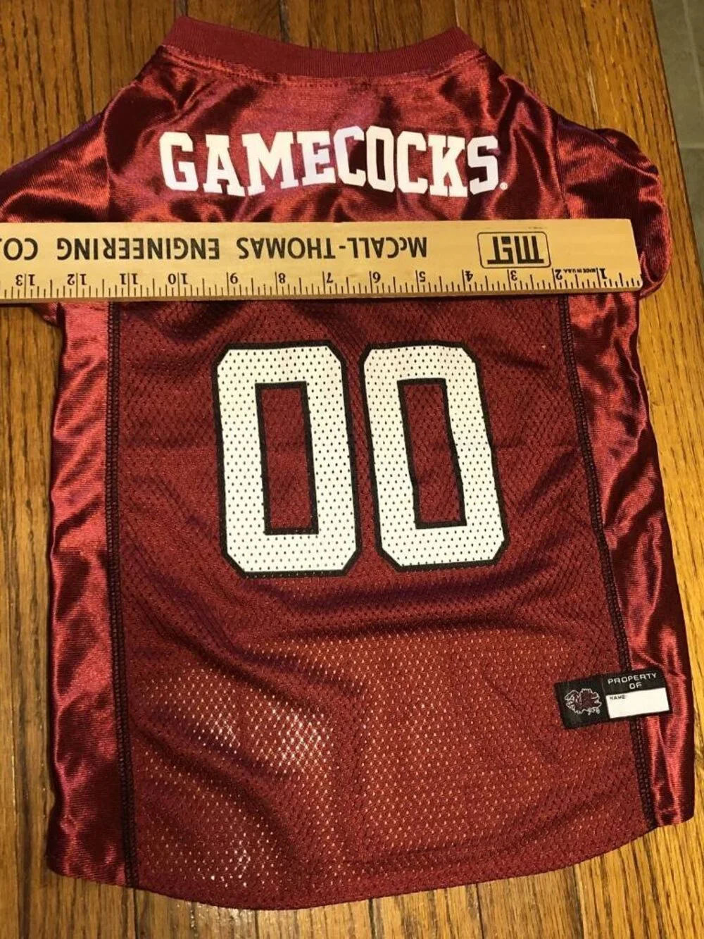 Licensed South Carolina Gamecocks Medium Pet Jersey Dog Shirt